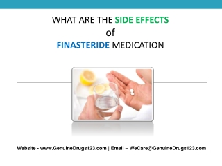 What are the Side effects of FINASTERIDE Medication