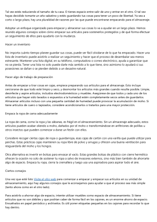 Acá hay algunos trucos para hacer tu mudanza de manera facil y eficaz