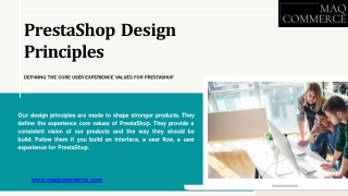 PrestaShop Design Principles | PrestaShop Development Services