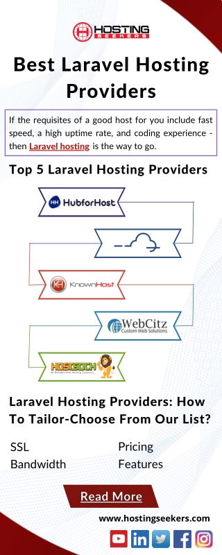 Best Laravel Hosting Providers
