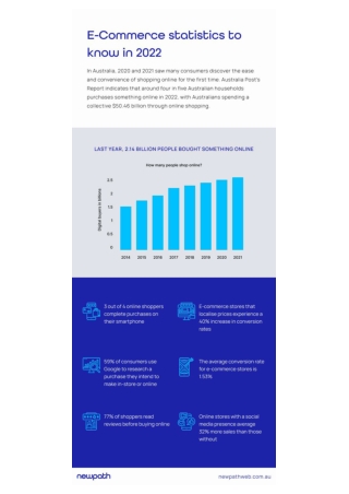 E-Commerce Statistics to Know in 2022