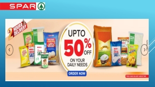 Online grocery store in India