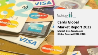 Cards Market 2022 Analysis And Forecast To 2031 By Key Players, Trends 2031