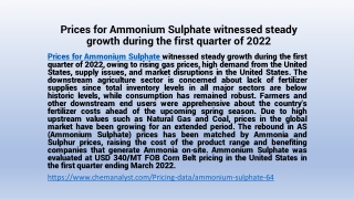 Ammonium Sulphate Demand online