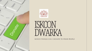 Make your donations online in India & help needy | Iskcon