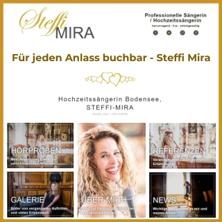 Für jeden Anlass buchbar - Steffi Mira
