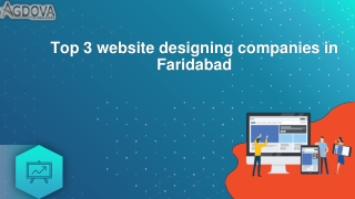 Top 3 Website Designing Companies in Faridabad