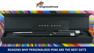 Reasons Why Personalised Pens Are the Best Gifts