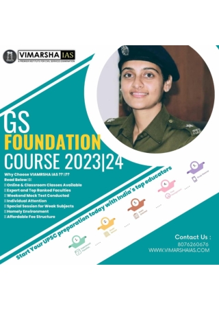 Best IAS Coaching In Delhi  Vimarsha IAS