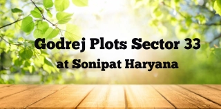Godrej Plots Sector 33 Sonipat Haryana - Brochure