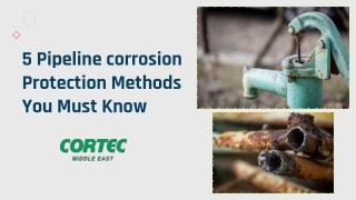 5 Pipeline Corrosion Protection Methods You Must Know