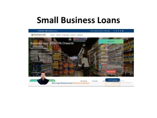 Small Business Loans