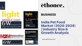 India Pet Food Market (2020-2026) | Industry Size & Growth Analysis