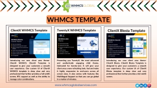 WHMCS Template