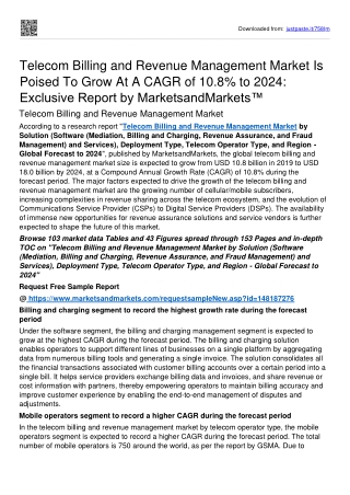 Telecom Billing and Revenue Management Market Set for Rapid Growth