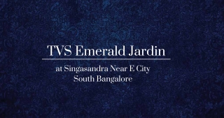 TVS Emerald Jardin at Singasandra Near E City South Bangalore PDF