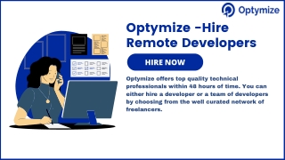 Optymize - Hire Remote developers