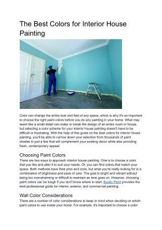 Buddy Paint