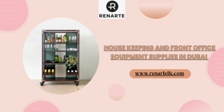 House Keeping and Front Office Equipment Supplies in Dubai