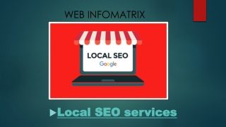Local SEO for small business