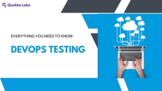 DevOps Testing -Everything you need to know