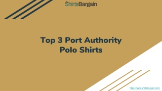 Top 3 Port Authority Polo Shirts