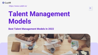 Talent Management Models