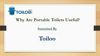 Why Are Portable Toilets Useful?
