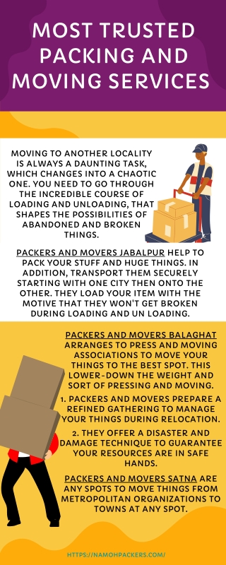 Most Trusted Packing And Moving Services