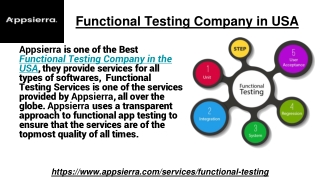 Functional Testing Company in USA