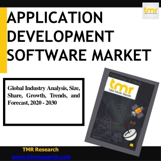 Application Development Software Market Report [ 2021-2031]