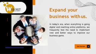 Expand your business with Webnet Associate