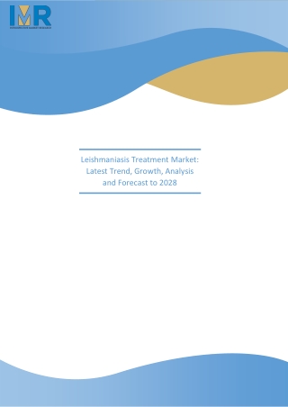 Leishmaniasis Treatment