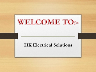 HK Electrical Solutions