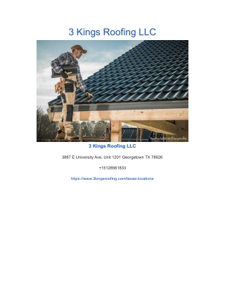 3 Kings Roofing LLC