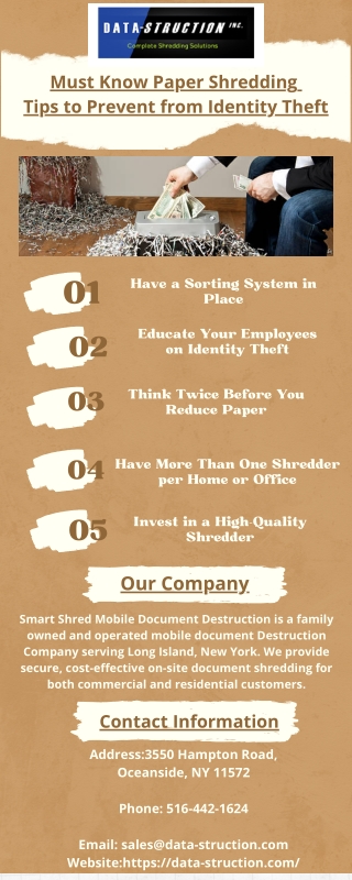 Must Know Paper Shredding  Tips to Prevent from Identity Theft