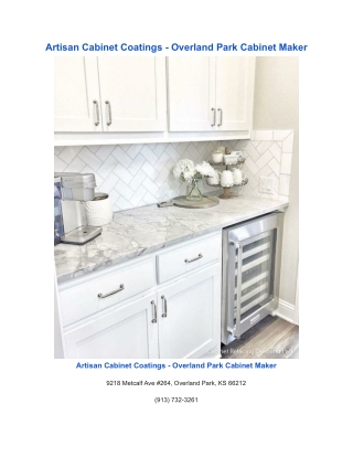Artisan Cabinet Coatings - Overland Park Cabinet Maker (1)