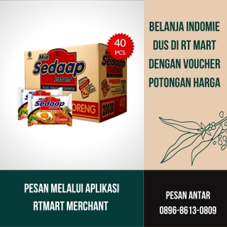 TERBAIK, Hubungi 0896-8613-0809 Pesan indomie ayam bawang melalui aplikasi RT