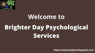 Brighter Day Psychological Services