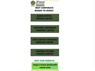 Best Corporate Bonds to Invest