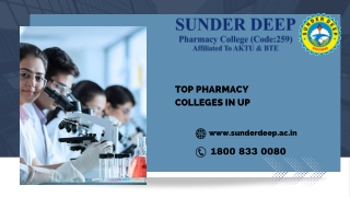 B PHARMA College in UP|D Pharmacy Colleges