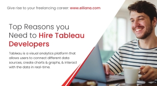 Top Reasons You Need To Hire Tableau Developers