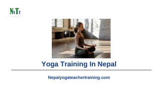 Yoga Training In Nepal