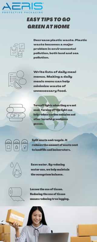 Easy tips to go green at home