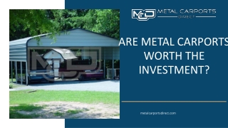 Is Investing in Metal Carports a Good Idea?