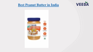 best peanut butter in india