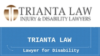 Disabilities Lawyer