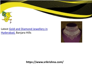 Gold and Diamond Jewellery Hyderabad