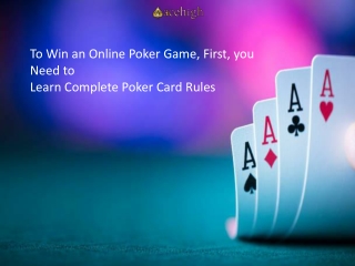 Poker Rules