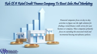 retail finance credit services in Umhlanga ppt